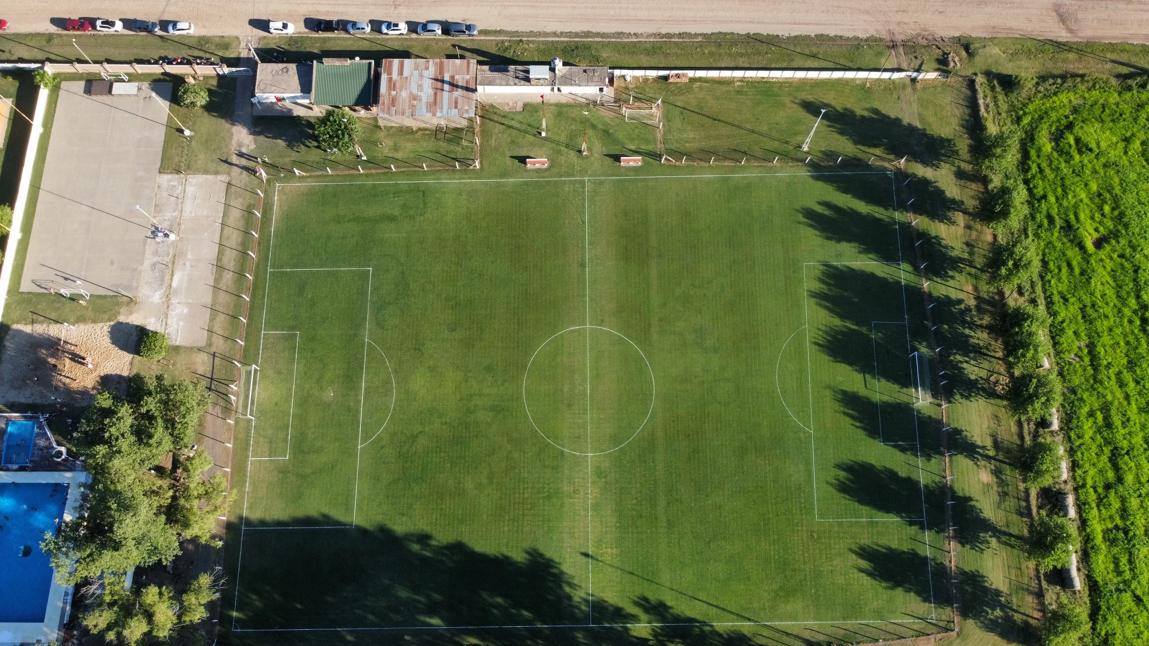 Cancha de Fútbol - Vista aérea